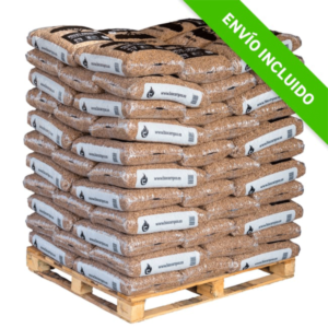 70 Sacos de pellet 15 Kg PIÑONERO